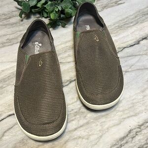 Men’s Okai khaki green size 9 euro 42 mesh Nohea shoe
